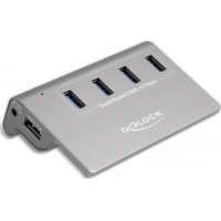 Delock USB 3.2 Gen 2 Hub mit 4 USB Typ-A Ports Delock USB 3.2 Gen 2 Hub mit 4 USB Typ-A Ports