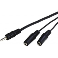 3,5mm Klinke-Y-Adapterkabel, Klinke 3,5mm Klinke-Y-Adapterkabel, Klinke