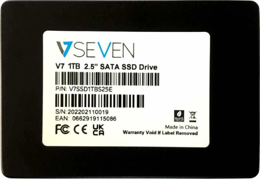 V7 V7SSD1TBS25E disque SSD 2.5 1 To Série ATA III