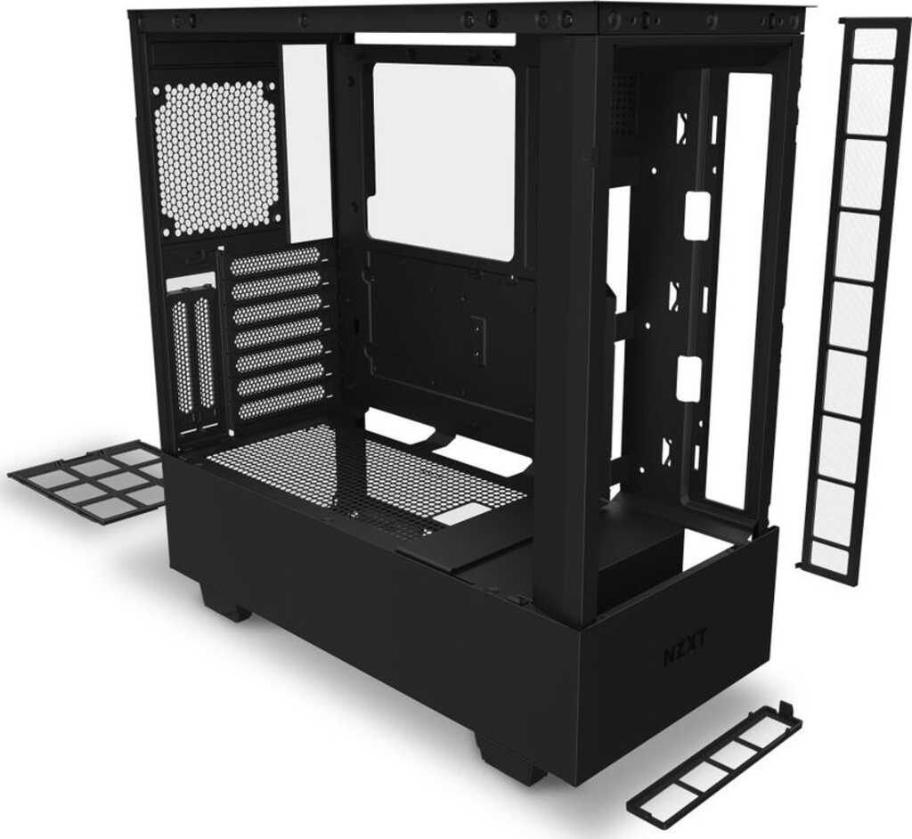 Nzxt H510 Elite Schwarz Glasfenster Atx Miditower Gunstig Bei Csv De