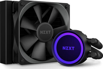 NZXT Kraken 120 Komplett-Wasserkühlung, 120mm, 500-2000rpm, 21-36dB(A), 31.06-124.21m³/h, 0.18-2.93mmH2O