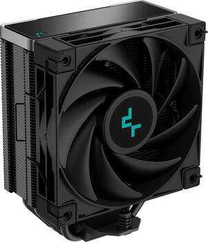 DeepCool AK400 Zero Dark CPU-Lüfter, 1x 120x120x25mm, 500-1850rpm, 112.93m³/h, 66.46 CFM, 29dB(A), 2.04mmH2O