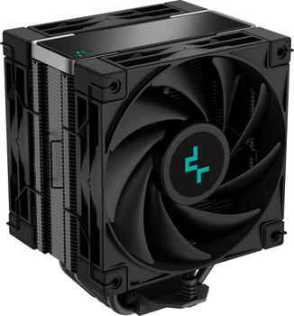 DeepCool AK400 Zero Dark Plus CPU-Lüfter, 2x 120x120x25mm, 500-1850rpm, 112.93m³/h, 66.46 CFM, 29dB(A), 2.04mmH2O