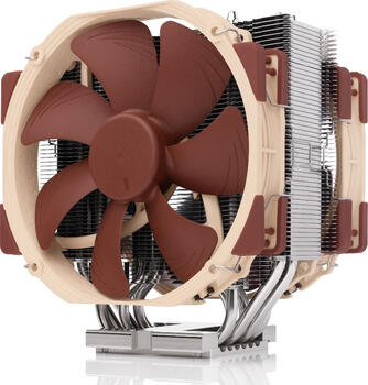 Noctua NH-U14S DX-4677 CPU-Lüfter, 2x 140x140x25mm, 300-1500rpm, 140.2m³/h, 82.51 CFM, 24.6dB(A), 2.08mmH2O