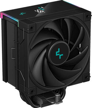 DeepCool AK500S Digital, schwarz CPU-Lüfter, 1x 120x120x25mm 500-1850rpm, 117.23m³/h, 68.99 CFM, 28dB(A), 2.19mmH2O, 1.44