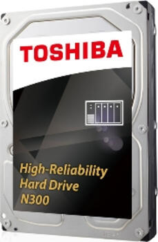 4.0 TB HDD Toshiba N300 High-Reliability SATA 6Gb/s-Festplat 