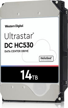 14.0 TB HDD Western Digital Ultrastar DC HC530-Festplatte, geeignet für Dauerbetrieb, heliumgefüllt