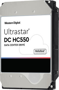 18.0 TB SAS HDD Western Digital Ultrastar DC HC550-Festplatt geeignet für Dauerbetrieb, heliumgefüllt