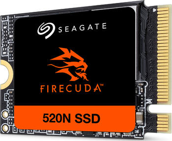 2.0 TB SSD Seagate FireCuda 520N+Rescue, M.2/M-Key (PCIe 4.0 x4), lesen: 5000MB/s, schreiben: 3200MB/s, TBW: 450TB