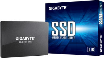 1.0 TB SSD Gigabyte SSD, SATA 6Gb/s, lesen: 550MB/s, schreiben: 500MB/s, TBW: 600TB