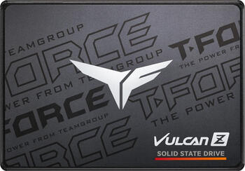 1.0 TB SSD TeamGroup T-Force Vulcan Z SSD, SATA 6Gb/s, lesen: 550MB/s, schreiben: 500MB/s SLC-Cached, TBW: 800TB