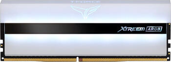 DDR4RAM 2x 8GB DDR4-3600 TeamGroup T-Force Xtreem ARGB White DIMM, CL18-22-22-42 Kit