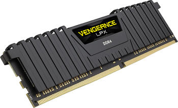 DDR4RAM 2x 8GB DDR4-2666 Corsair Vengeance LPX schwarz DIMM, CL16-18-18-35 Kit