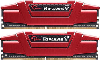 DDR4RAM 2x 8GB DDR4-2400 G.Skill RipJaws V rot DIMM, CL15-15-15-35 Kit