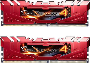 DDR4RAM 2x 4GB DDR4-2666 G.Skill RipJaws 4 rot DIMM, CL15-15-15-35 Kit