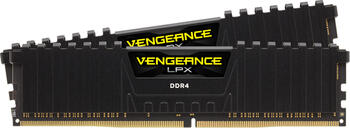 DDR4RAM 2x 8GB DDR4-3600 Corsair Vengeance LPX schwarz DIMM, CL18-22-22-42 Kit