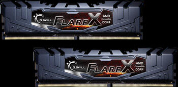 DDR4RAM 2x 8GB DDR4-3200 G.Skill Flare X schwarz DIMM, CL16-18-18-38 Kit