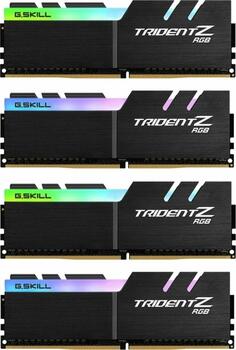 DDR4RAM 4x 16GB DDR4-3600 G.Skill Trident Z RGB DIMM, CL16-19-19-39 Kit