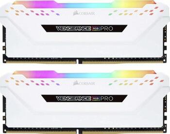 DDR4RAM 2x 16GB DDR4-3200 Corsair Vengeance RGB PRO weiß DIMM, CL16-20-20-38 Kit