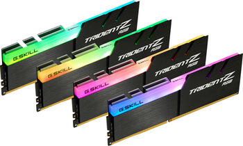 DDR4RAM 4x 32GB DDR4-4000 G.Skill Trident Z RGB DIMM, CL18-22-22-42 Kit