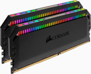 DDR4RAM 2x 32GB DDR4-3200 Corsair Dominator Platinum RGB DIMM, CL16-18-18-36 Kit