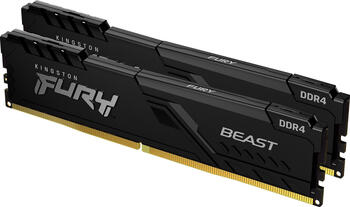 DDR4RAM 2x 32GB DDR4-2666 Kingston FURY Beast DIMM, CL16-18-18 Kit