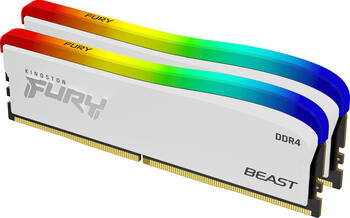 DDR4RAM 2x 8GB DDR4-3600 Kingston FURY Beast RGB Special Edition DIMM, CL17-21-21 Kit