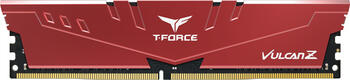 DDR4RAM 2x 8GB DDR4-3200 TeamGroup T-Force Vulcan Z rot DIMM, CL16-18-18-38 Kit