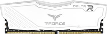 DDR4RAM 2x 8GB DDR4-3600 TeamGroup T-Force Delta RGB weiß DIMM, CL18-22-22-42 Kit