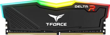 DDR4RAM 2x 16GB DDR4-3200 TeamGroup T-Force Delta RGB schwarz DIMM, CL16-20-20-40 Kit