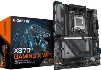 Gigabyte X870 Gaming X WIFI7, ATX-Mainboard, 4x DDR5, HDMI 2.1, USB-C 3.2, USB-C 3.1