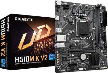 GIGABYTE H510M K V2, µATX Mainboard, 2x DDR4, max. 64GB, 1x HDMI 1.4