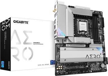 GIGABYTE Z790 AERO G DDR5, Sockel 1700, Mainboard 4x DDR5 max. 192GB, 1x HDMI 2.0, DisplayPort 1.2, USB-C 3.2