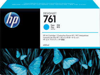 HP Tinte Nr 761 cyan, 400ml 