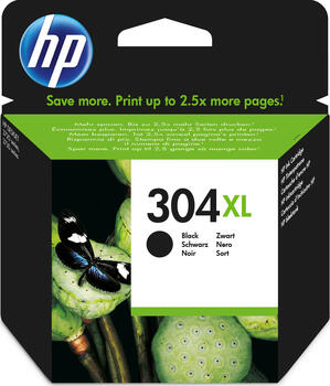 HP 304 XL Druckkopf mit Tinte schwarz 