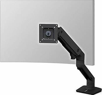 Ergotron HX Desk Monitor Arm schwarz, 1x bis 49 Zoll mit Kabelmanagement