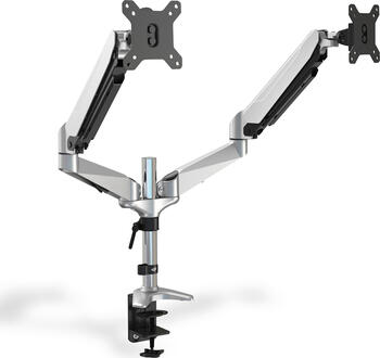 Digitus DA-90353 Tischhalterung, für 2x 15-27 Zoll mit Kabelmanagement