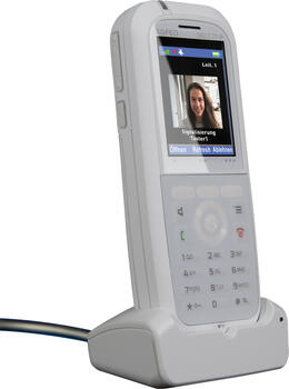 AGFEO DECT 77 IP weiss  Nur für ES 54x- ES 6xx- und ES 730 IT-Systeme