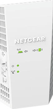 Netgear Wi-Fi Mesh Extender EX6250, Wi-Fi 5, 300Mbps (2.4GHz), 1300Mbps (5GHz) Access Point
