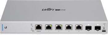 Ubiquiti UniFiSwitch 6 XG Desktop 10G Managed Switch, 4x RJ-45, 2x SFP+, PoE++, Backplane: 120Gb/s