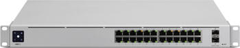 Ubiquiti UniFiSwitch Pro 24 Rackmount Gigabit Managed Switch, 24x RJ-45, 2x SFP+, Gen2, Backplane: 88Gb/s