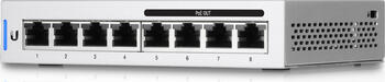 Ubiquiti UniFiSwitch 8 Desktop Gigabit Managed Switch, 8x RJ-45, 60W PoE, 5er-Pack, Backplane: 16Gb/s