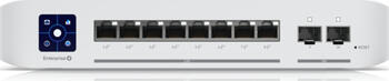 Ubiquiti UniFiSwitch Enterprise 8 Desktop 2.5G Managed Switch, 8x RJ-45, 2x SFP+, 120W PoE+, Backplane: 80Gb/s