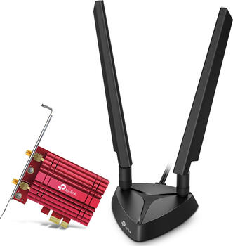 TP-Link AXE5400, 2.4GHz/5GHz/6GHz WLAN, Bluetooth 5.0 LE, PCIe x1 Router