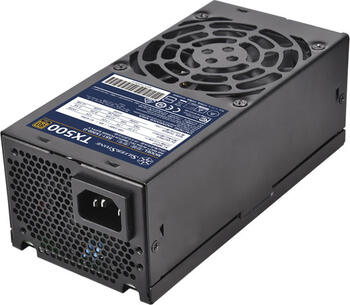 500W SilverStone TX-500 Gold TFX Netzteil, 80 PLUS Gold (Herstellerangabe)