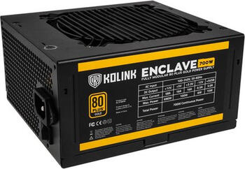 700W Kolink Enclave ATX 2.31 Netzteil, 80 PLUS Gold (Herstellerangabe)