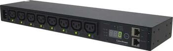 CyberPower PDU, Switched, 230V/10A, 1HE, 8xC13 Ausgang, 1xC14 Eingang