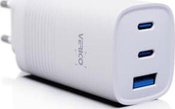 Verico Mojo 65W GaN 3, 3.25A, USB-Ladegerät, PD3.0/ QC3.0, 2x USB-C, 1x USB-A