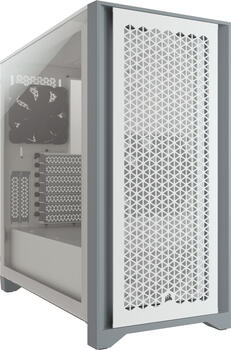 Corsair 4000D Airflow weiß, Glasfenster ATX-MidiTower