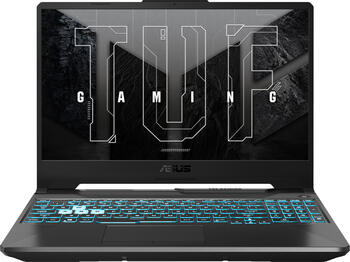 ASUS TUF Gaming F15 FX506HF-HN014 Graphite Black Notebook, 15.6 Zoll, i5-11400H, 6C/12T, 8GB RAM, 512GB SSD, ohne OS